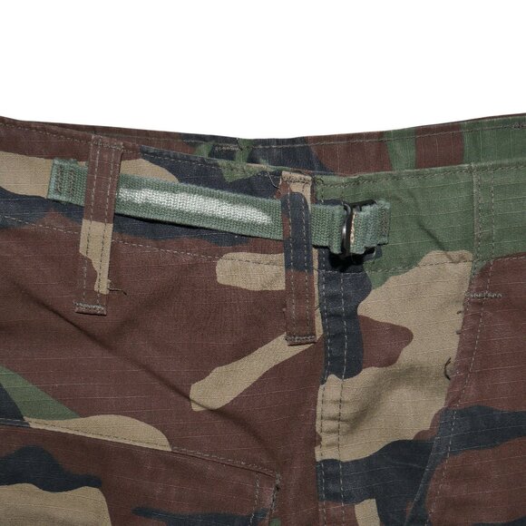 Genuine Gear Mens Cargo Pants Size 28x32 Woodland Camo M81 Hunting Fatigue S/R - Picture 4 of 10